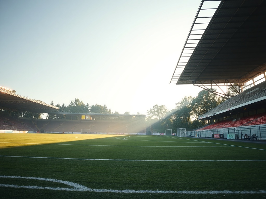 Ilustracja przedstawiająca logo Lecha Poznań i Legii Warszawa z piłką nożną w tle, symbolizująca nadchodzący mecz Ekstraklasy.
